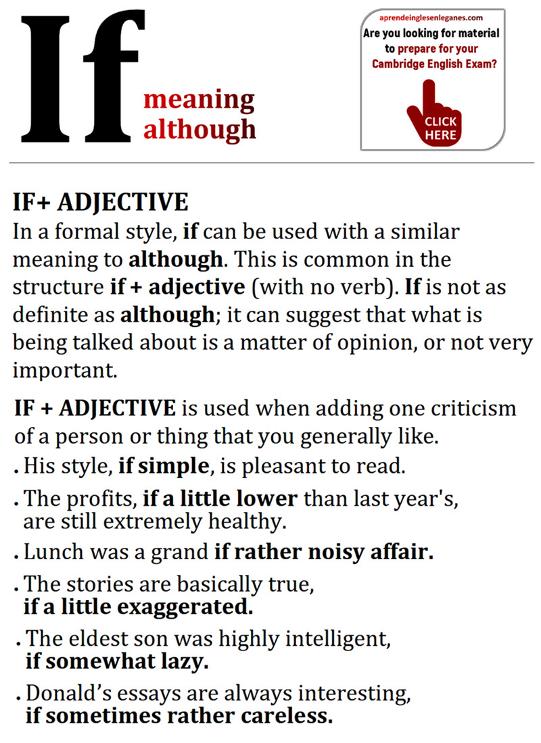 if-meaning-although